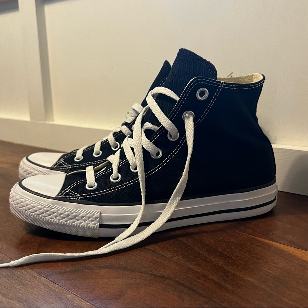 Black High Top Converse